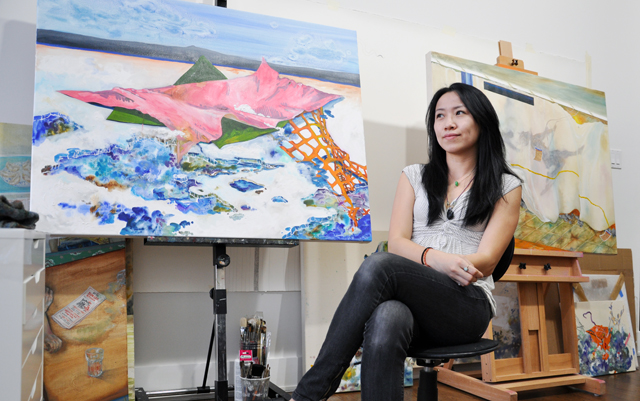 640x401 Eleen Lin Long Island City, New York 365 Artists 365 Days - Yale Painting