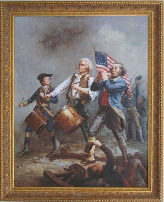 553x683 Yankee Doodle The Secret Of Freedom - Yankee Doodle Painting
