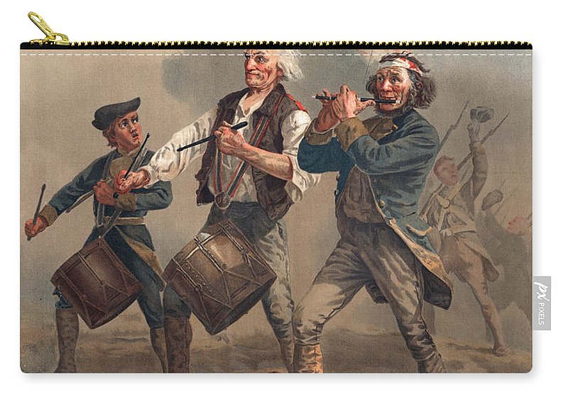 800x570 Yankee Doodle Or The Spirit Of 76 Carry All Pouch For Sale By - Yankee Doodle Painting