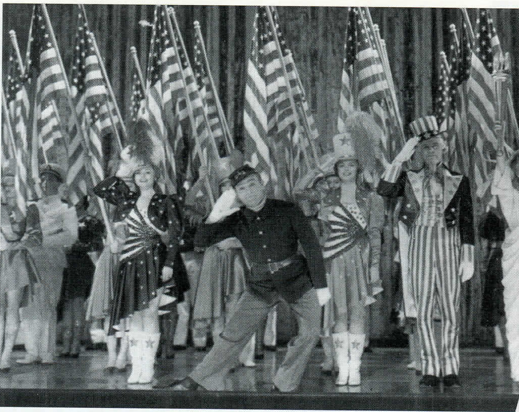 1030x817 James Cagney Won An Oscar Playing George M. Cohan In Yankee Doodle - Yankee Doodle Painting