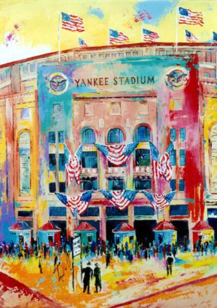 424x600 Yankee Stadium 1923 Giclee - Yankee Stadium Painting