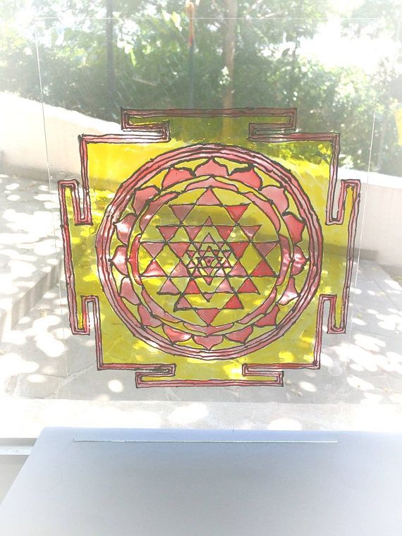570x760 Sri Yantra Painting, Sri Chakra Painting, Mandala Painting - Yantra Painting