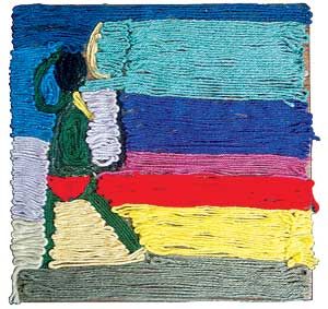 300x283 Teach A Huichol (Mexico) Tradition - Yarn Painting