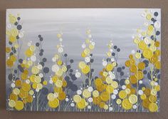 236x167 Yellow And Gray Tree Canvas Print Canvas Art By Lourry Legarde - Yellow And Gray Painting