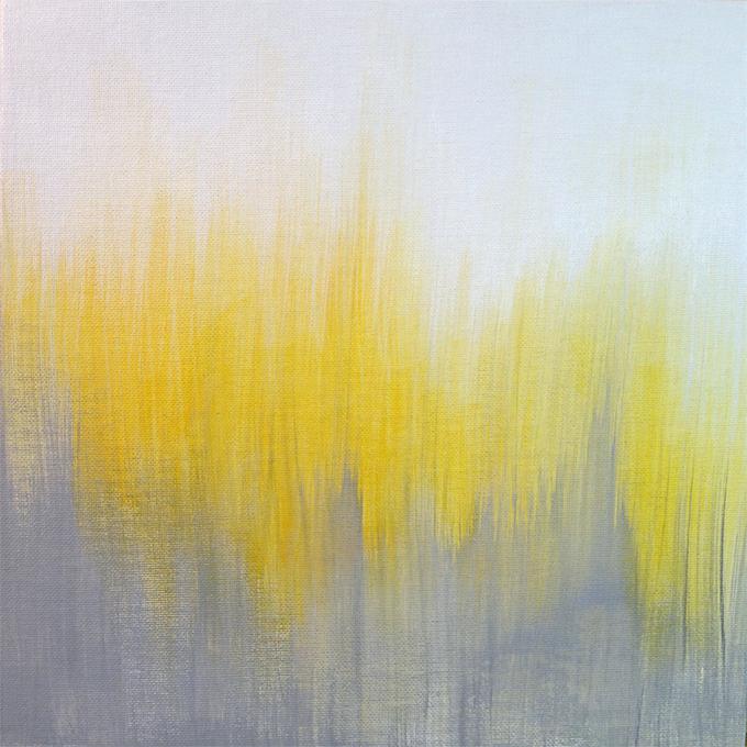 680x680 Yellow And Grey Painting Yellow And Grey Wall Decor Wall Decor - Yellow And Gray Painting