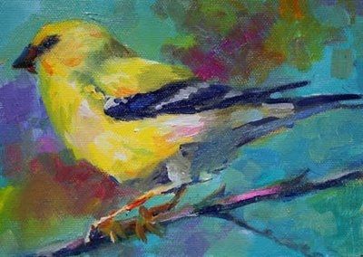 400x284 Eli blaylock paintings Of Beautiful Yellow Bird, Painting By - Yellow Bird Painting