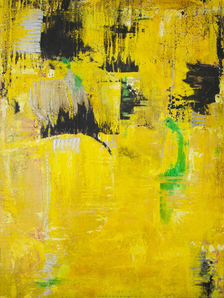 770x1027 Saatchi Art Yellow Brick Road Painting By Tamara Gold - Yellow Brick Road Painting