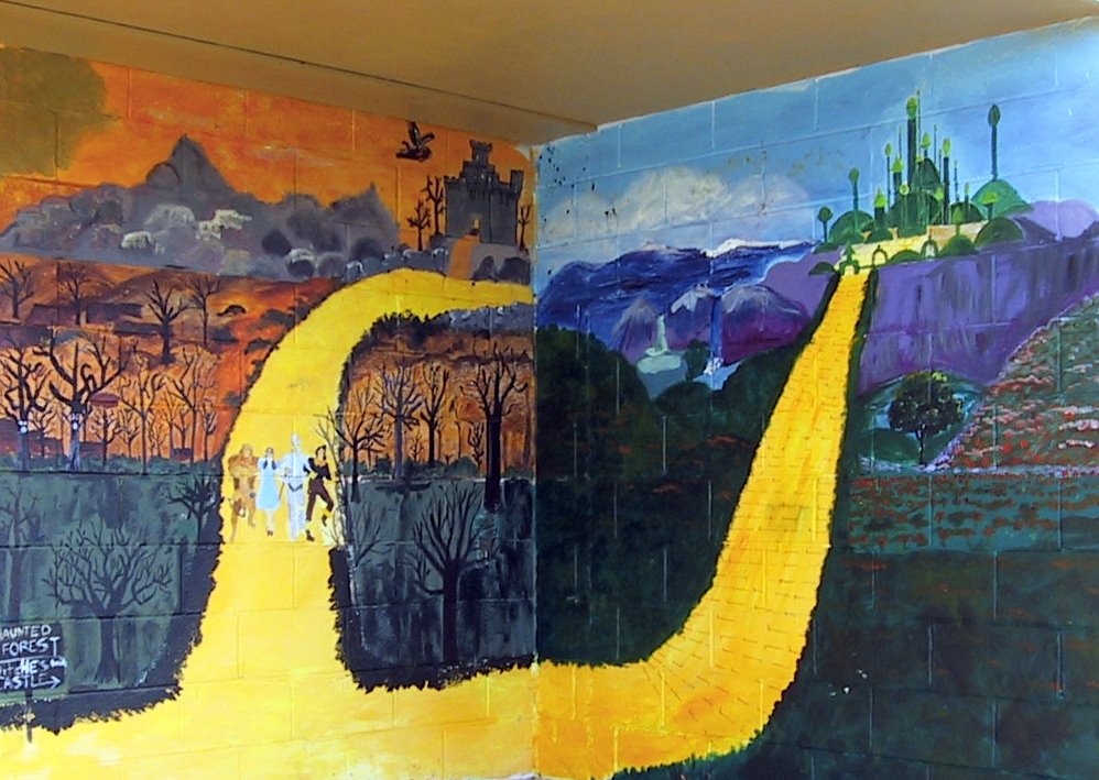 998x709 Yellow Brick Road Explore Rural Kansas - Yellow Brick Road Painting