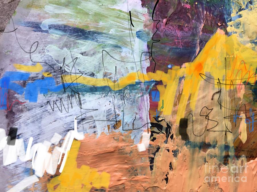 900x675 Follow The Yellow Brick Road Painting By Lorraine Danzo - Yellow Brick Road Painting