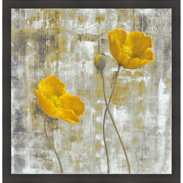 600x600 Shop Carol Black - Yellow Flower Painting