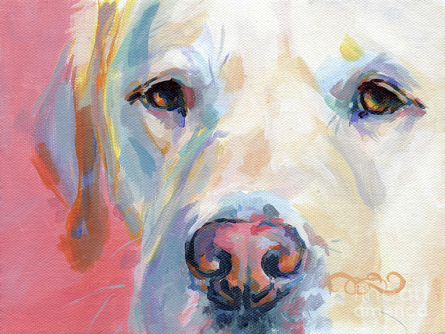 Yellow Lab Painting at PaintingValley.com | Explore collection of ...