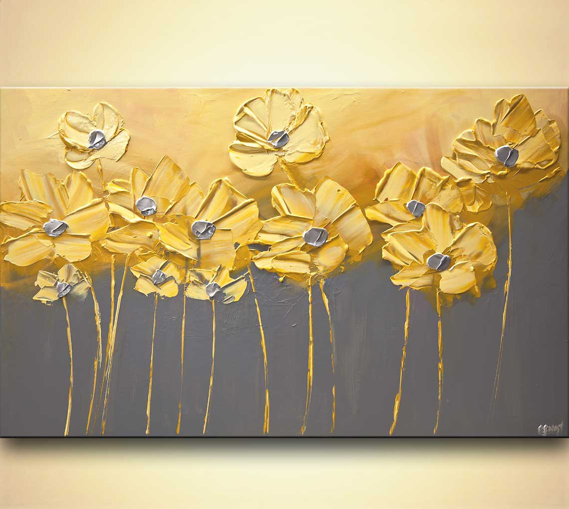 1140x1020 Painting - Yellow Painting