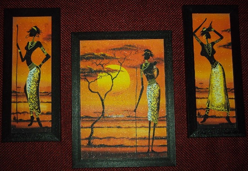 800x553 Buy Online Shopping Beautiful Yellow Shine Sun Set Painting. - Yellow Painting