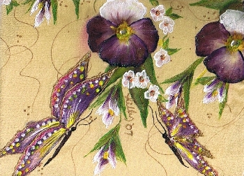 350x252 Ebook 1001 Ideas To Paint On Fabric, Shirts, Clothes, Sheets - Yellow Painting Suit