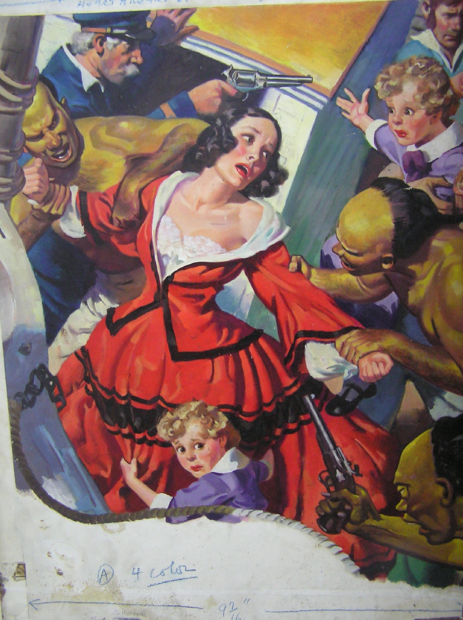 935x1250 Yellow Peril 1948 , In George Hagenauer's Keepers Paintings - Yellow Peril Painting