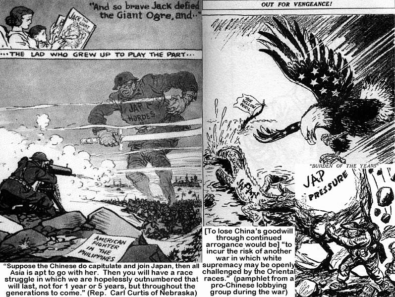 797x599 Portrayals Of The Enemy During The Pacific War - Yellow Peril Painting
