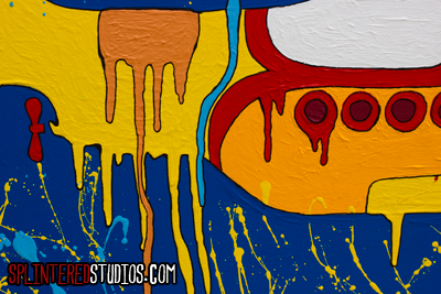 400x267 Yellow Submarine Art The Beatles Painting - Yellow Submarine Painting