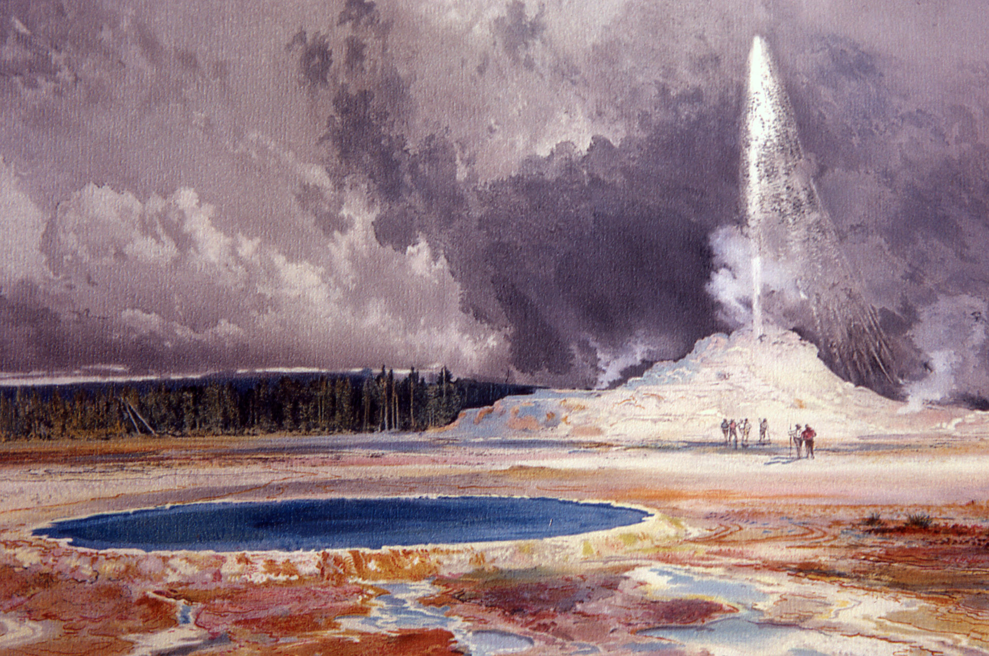1999x1326 How Art Led To The Creation Of Yellowstone National Park - Yellowstone Painting