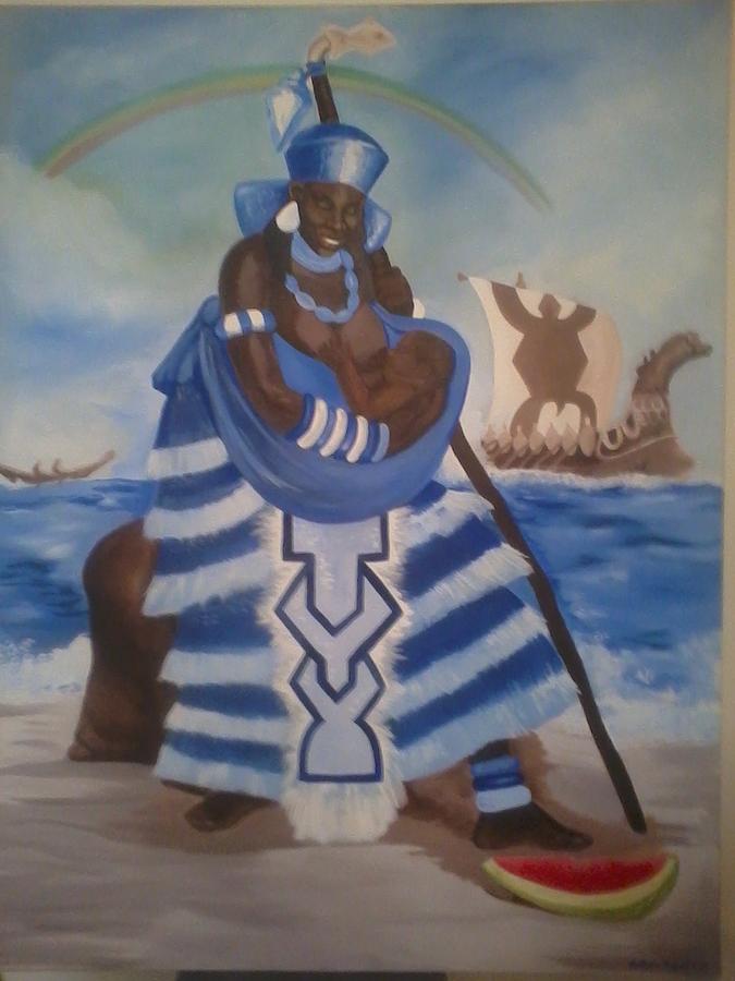 675x900 Yemaya - Yemaya Painting