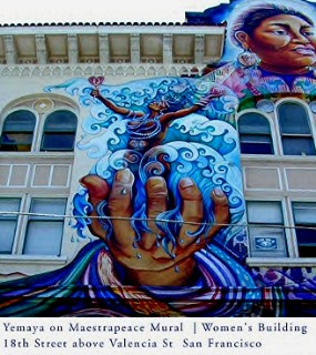 285x320 Yemaya Goddess Mask By Lauren Raine - Yemaya Painting