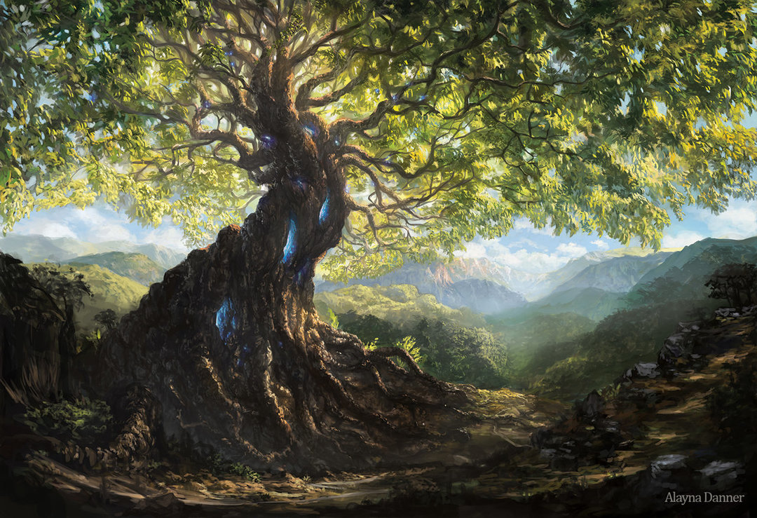 Yggdrasil Painting at Explore collection of