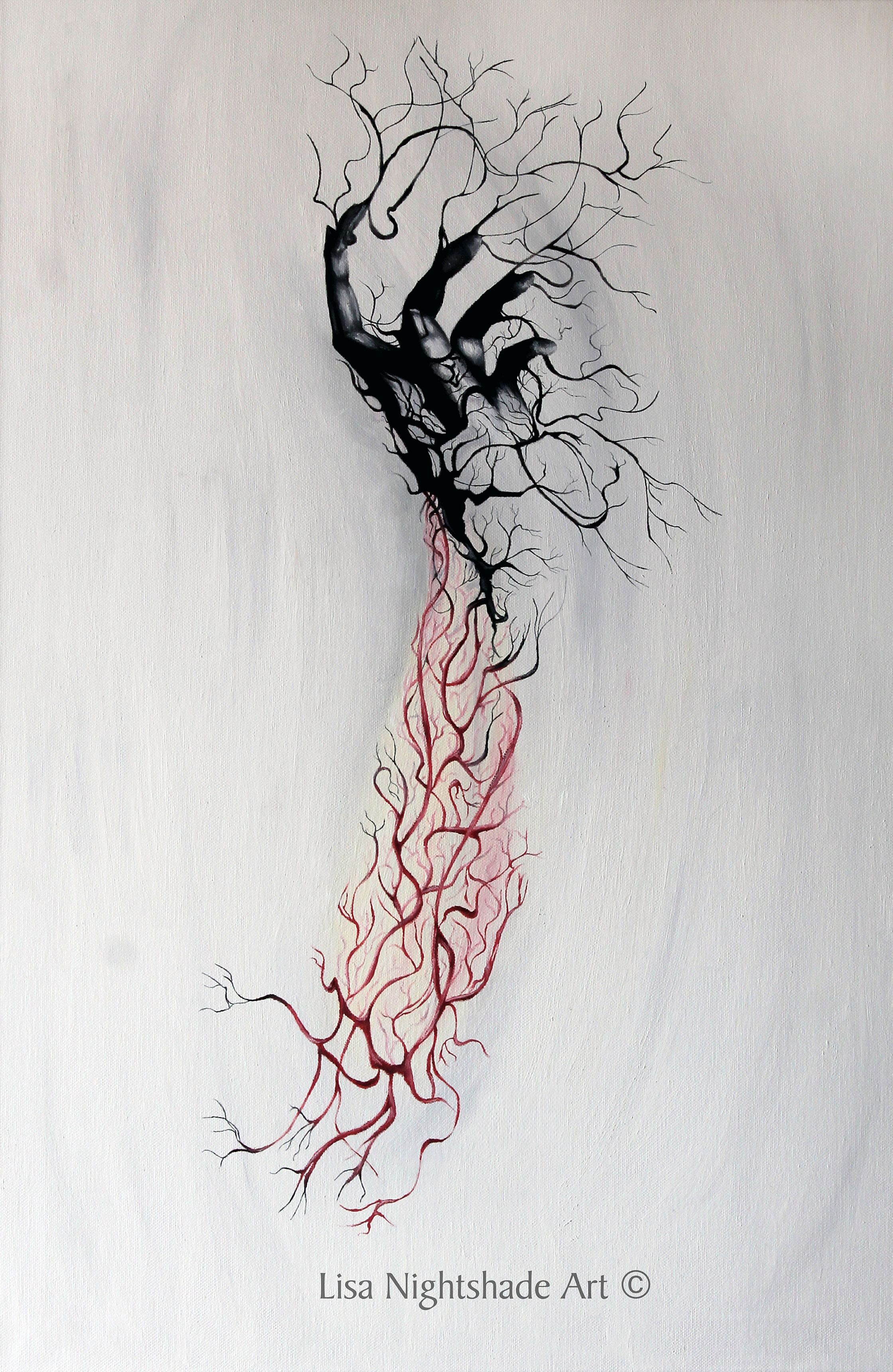 2240x3440 Yggdrasil Painting - Yggdrasil Painting