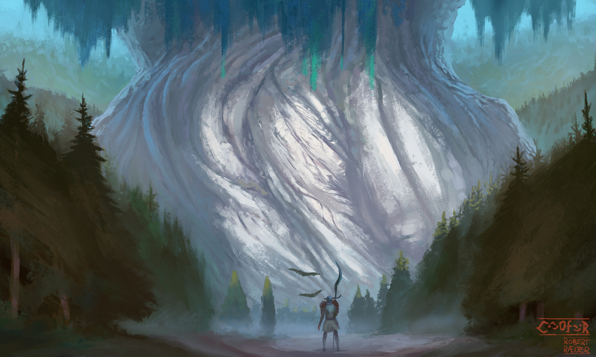 1920x1152 Robert - Yggdrasil Painting