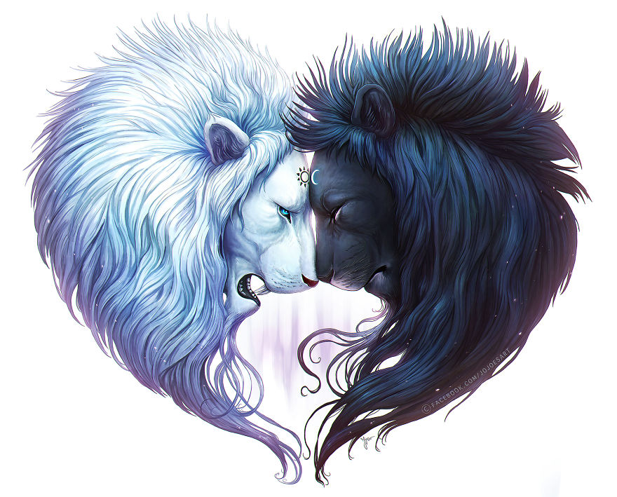 880x709 These 5d Artworks Enabled Me To Make A Living As - Yin And Yang Painting