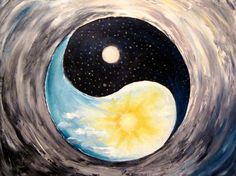 236x176 From Art Pixx Elle On Facebook A Colorful Life - Yin And Yang Painting