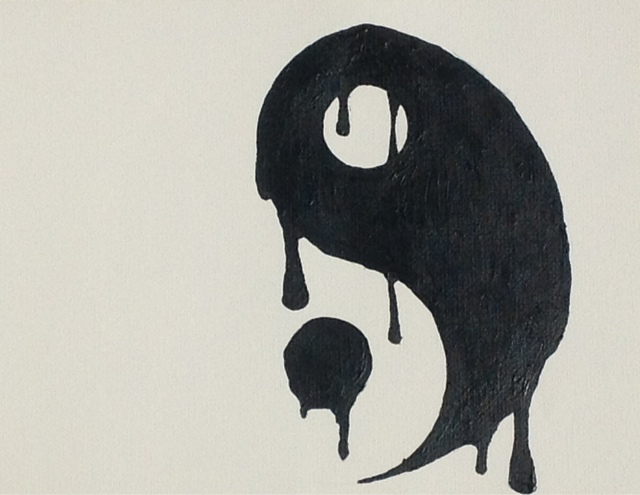 640x495 Yin Yang A Day Day 8 - Yin Yang Painting