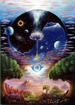 250x349 Yin Yang Paintings - Yin Yang Painting