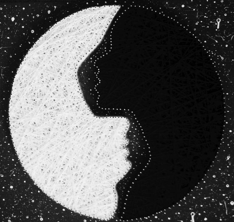 770x731 Saatchi Art Yin Yang Painting By Vladislava Kasatonova - Ying Yang Painting