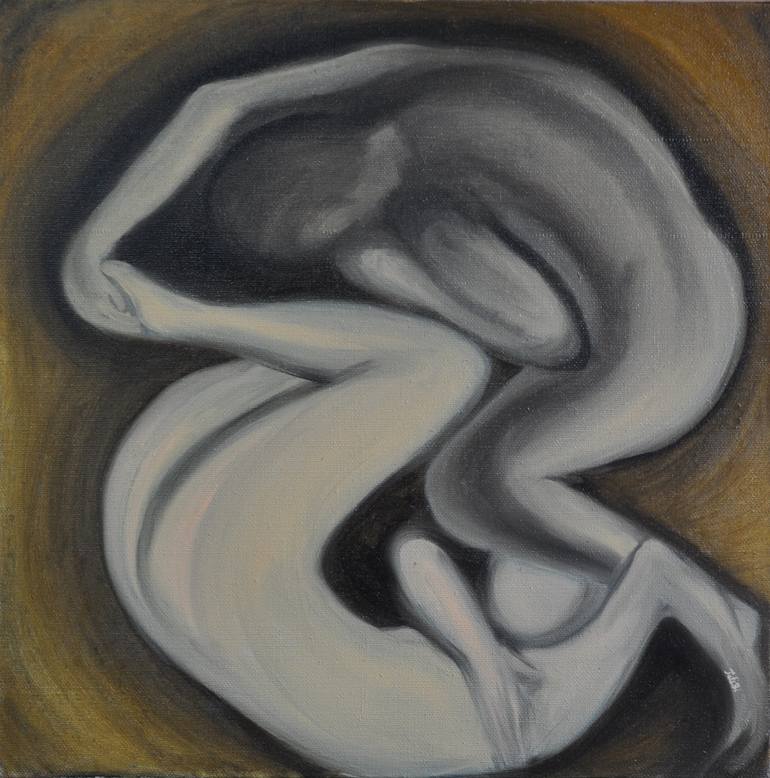 770x778 Saatchi Art Ying Yang Painting By Tanya Bilous - Ying Yang Painting