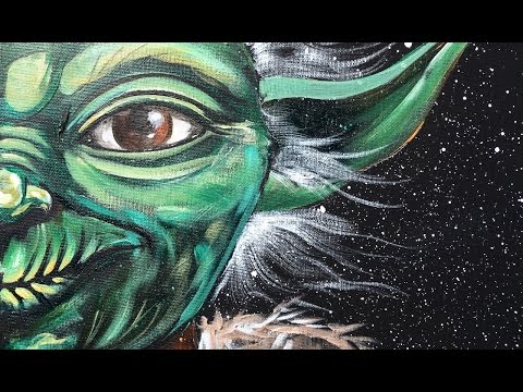 480x360 Tagged Yoda Painting The Art Sherpa - Yoda Painting