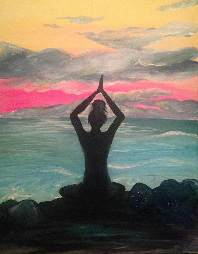 840x1078 Yoga Coast - Yoga And Painting