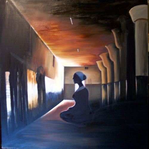 500x500 Yoga Paintings - Yoga Painting