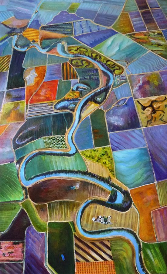 550x900 Joseph Bellacera, Over Yolo - Yolo Painting