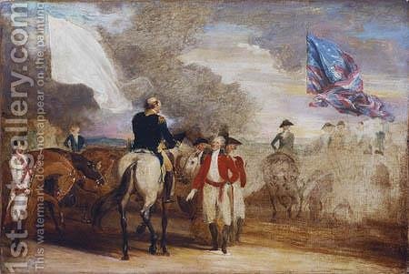 450x301 Surrender Of Cornwallis - Yorktown Painting