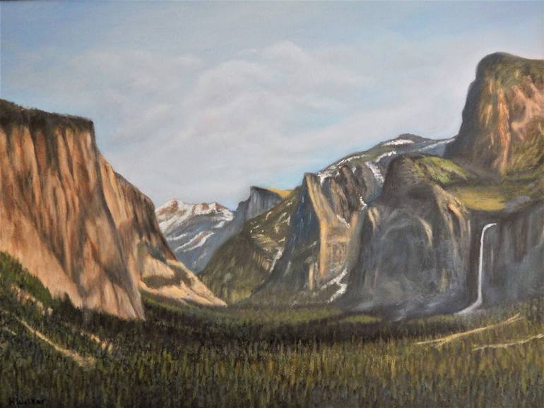 770x578 Saatchi Art Yosemite Valley Painting By Howard Walker - Yosemite Valley Painting
