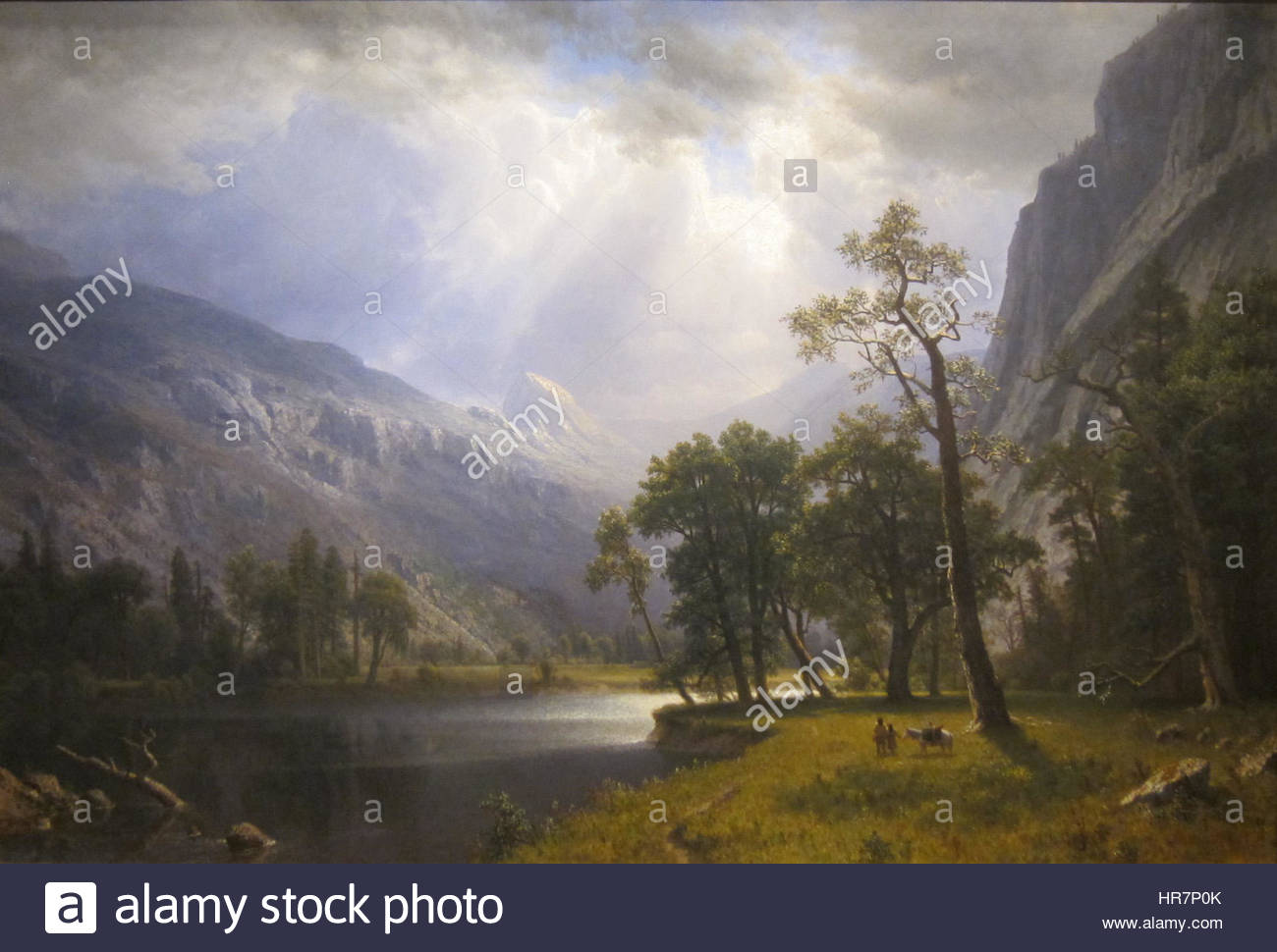 1300x970 Yosemite Valley By Albert Bierstadt, 1866, Cleveland Museum Of Art - Yosemite Valley Painting Albert Bierstadt