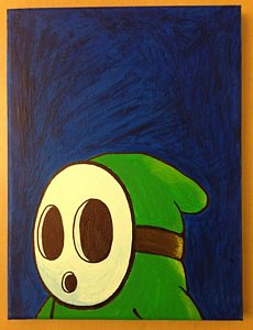 230x300 Yoshi Art - Yoshi Painting