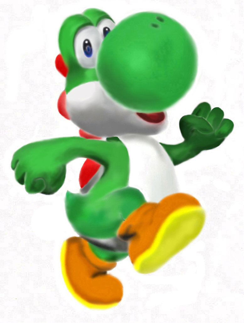 777x1029 Yoshi Painting By Rhiiiiii - Yoshi Painting