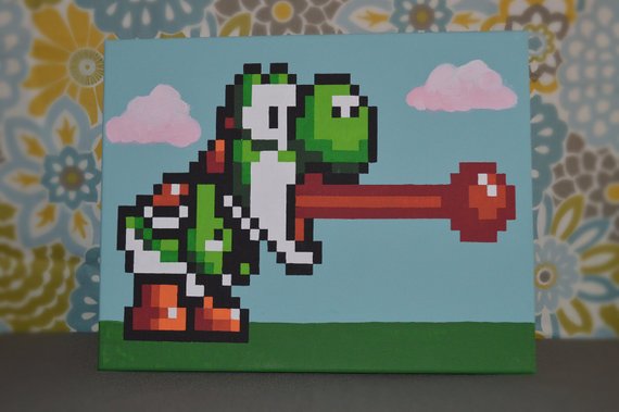 570x379 Yoshi Painting - Yoshi Painting