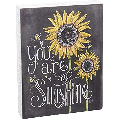 500x500 Sunflower Art - You Are My Sunshine Canvas Painting