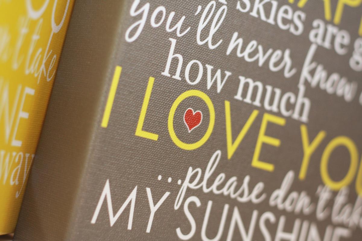 1200x800 You Are My Sunshine Canvas Signs By Andrea - You Are My Sunshine Canvas Painting
