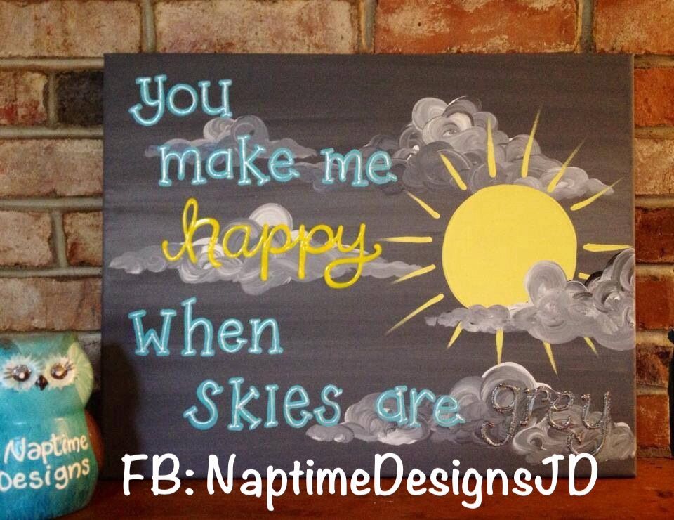 960x740 You Are My Sunshine Canvas Painting For Nursery Gender Neutral - You Are My Sunshine Canvas Painting