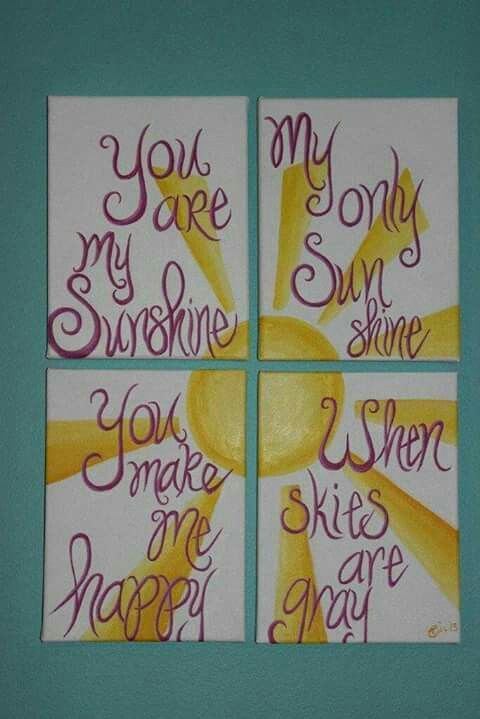 480x719 You Are My Sunshine Canvases Sit Down Amp Paint - You Are My Sunshine Canvas Painting