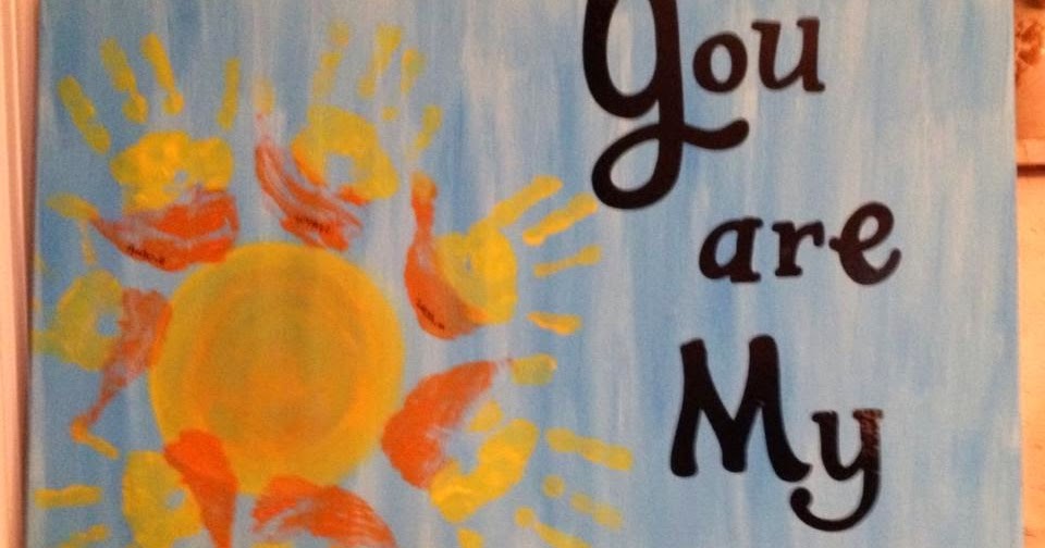 960x504 Me And My Crafties You Are My Sunshine Canvas - You Are My Sunshine Canvas Painting