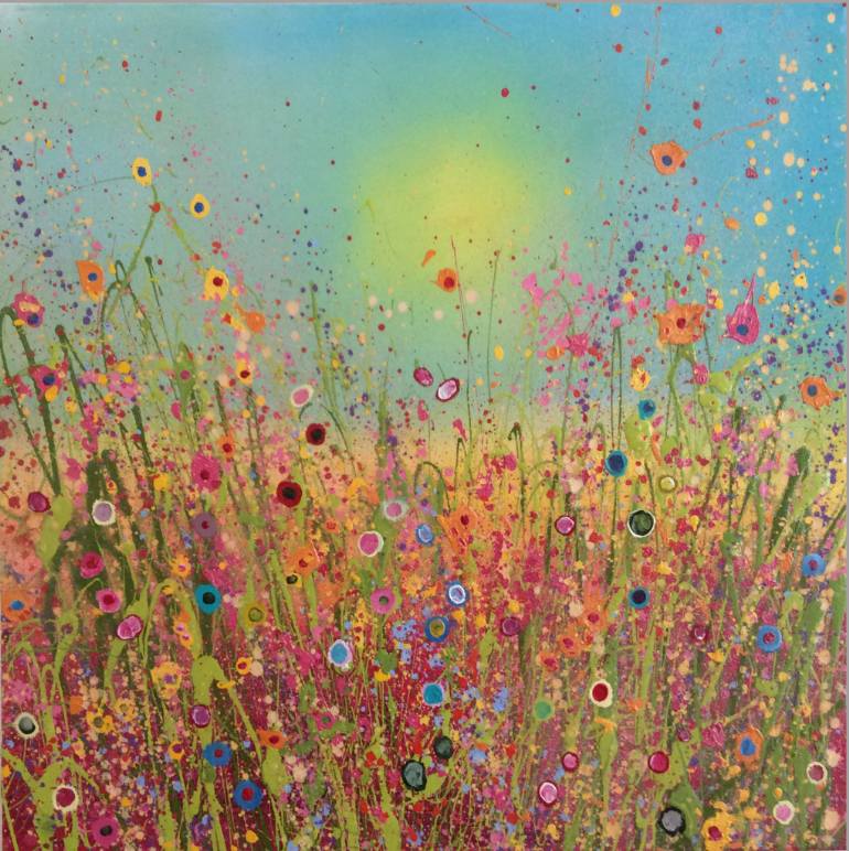 770x772 Saatchi Art You Are My Sunshine Painting By Yvonne Coomber - You Are My Sunshine Painting