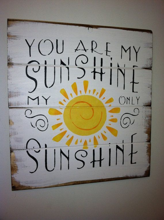 570x763 Painting You Are My Sunshine You Are My Sunshine Paint It - You Are My Sunshine Painting